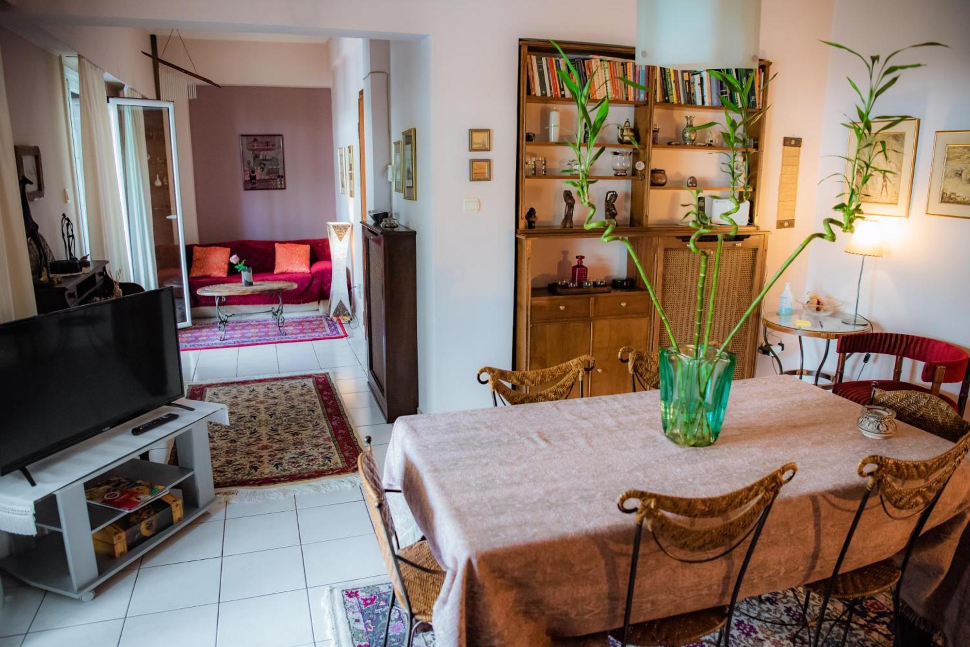 Apartamento Sophie'S Penthouse In Atenas Exterior foto